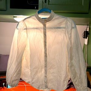 White button down pirate shirt